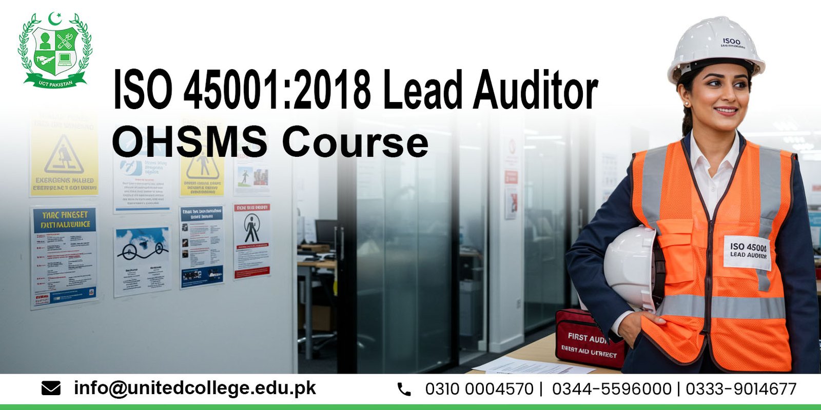 ISO 45001 Lead Auditor OHSMS Course in Rawalpindi